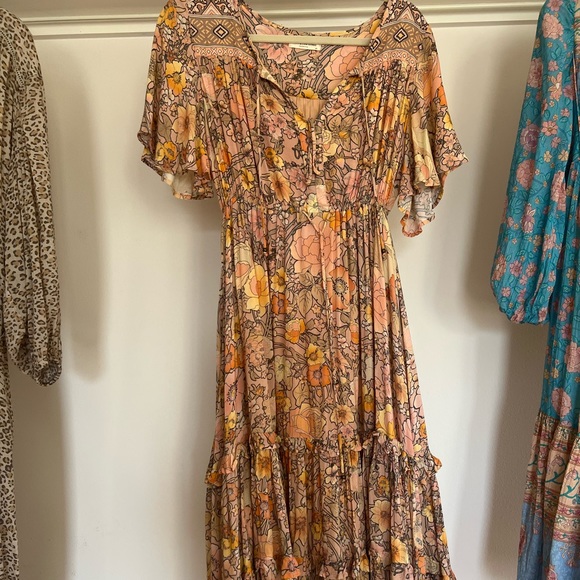 SOLD🌸Spell Amethyst Garden Party Dress🌸 - Picture 4 of 5